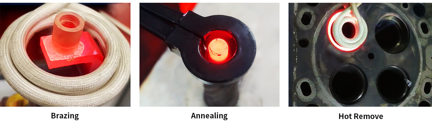 Application of Portable Induction Heater